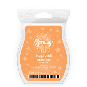 Scentsy Pumpkin Roll Scented Candle Bar