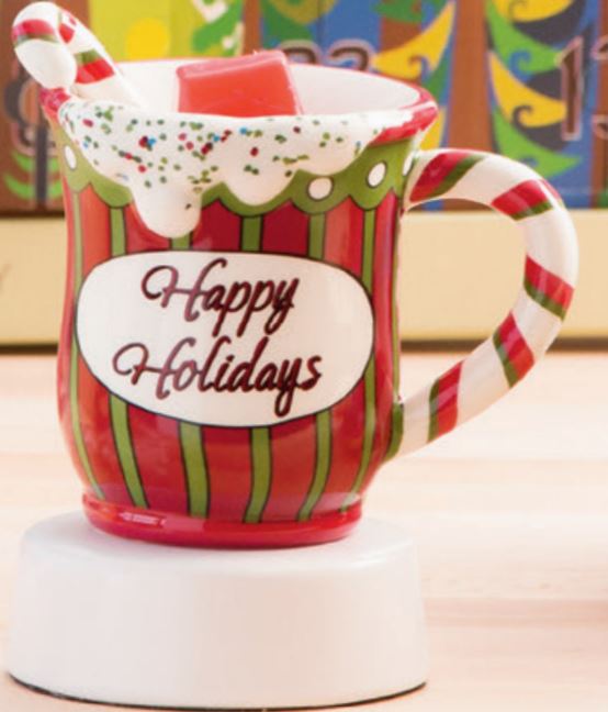 Scentsy Melt My Heart Warmer - Plaid Cup holiday warmer