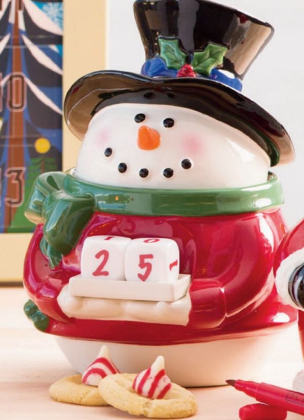 Countdown to Christmas Scentsy Snowman Warmer