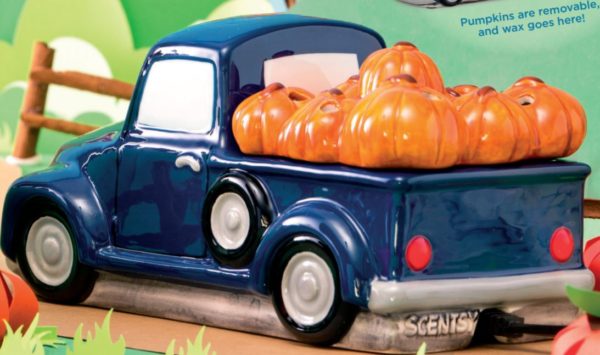 scentsy pumpkin delivery truck