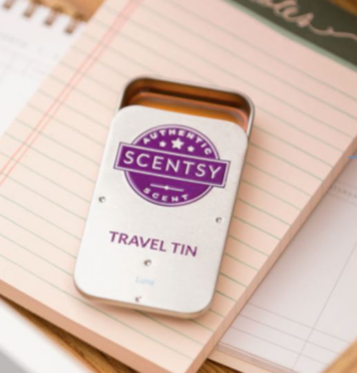 Scentsy Travel Tin On the Go with Scentsy The Safest