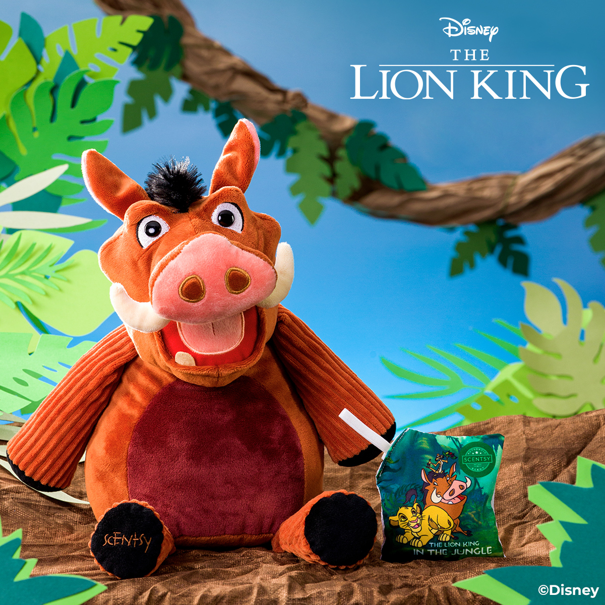 No Scent Pak Details about   Simba Lion King BRAND NEW IN BOX Scentsy Buddy 