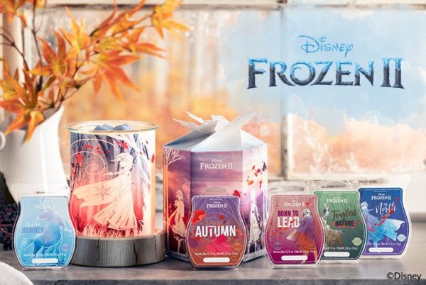 frozen 2 scentsy wax and warmer collection