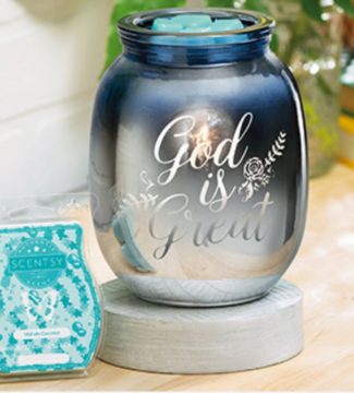 Scentsy God is Great Warmer