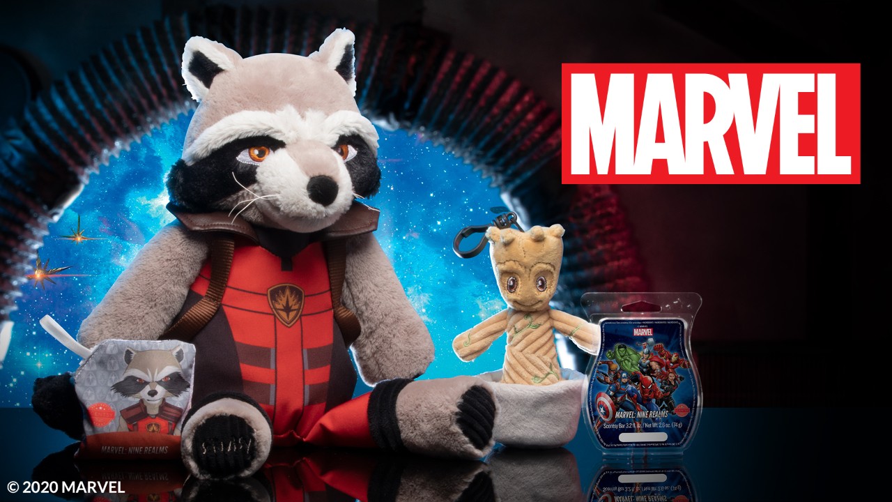 NEW AND BOXED with Scentsy Buddy Licenced Buddy READY TO SHIP Marvel Disney 