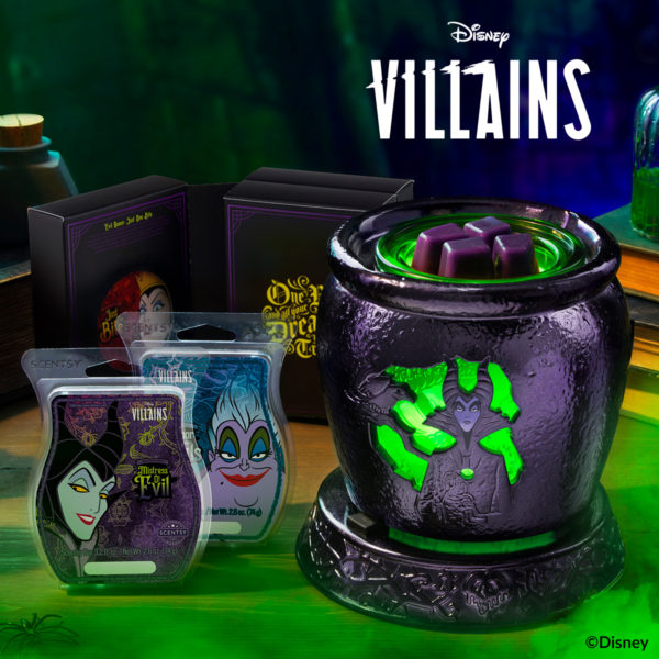 Disney Villains Scentsy Warmers and Scents The Safest
