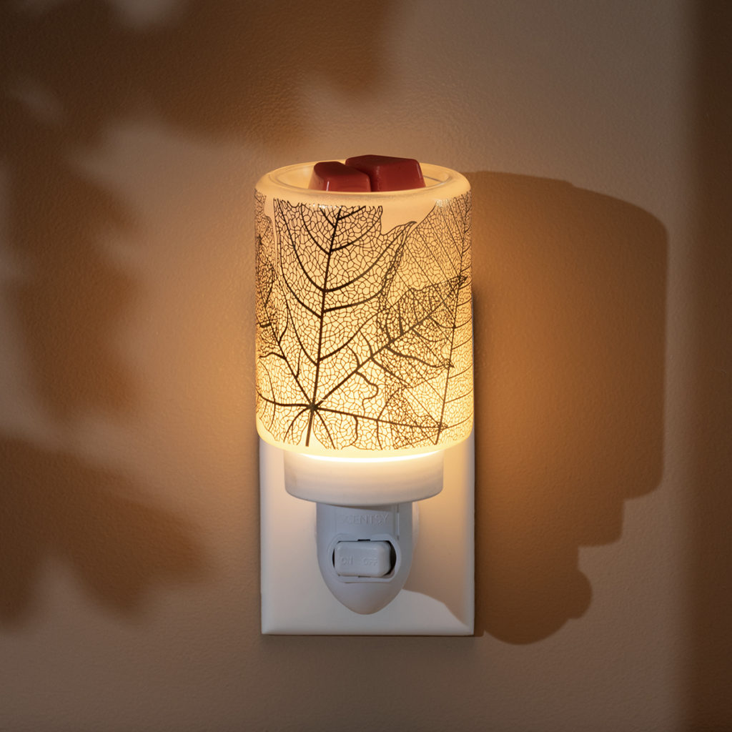 Gilded Leaves Scentsy Mini Warmer
