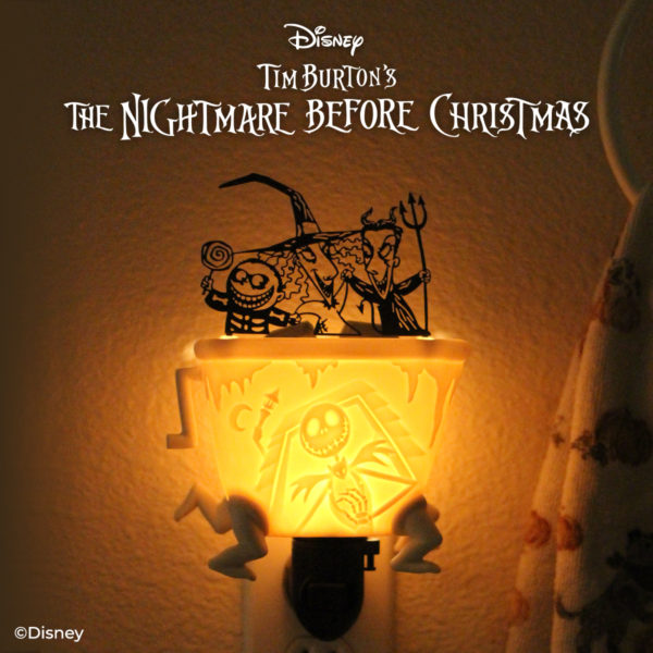The Nightmare Before Christmas- Lock, Shock, and Barrel Scentsy Mini Warmer.