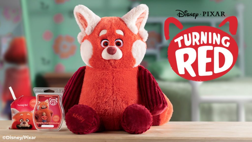 Pixars Turning Red Red Panda Mei Scentsy Buddy