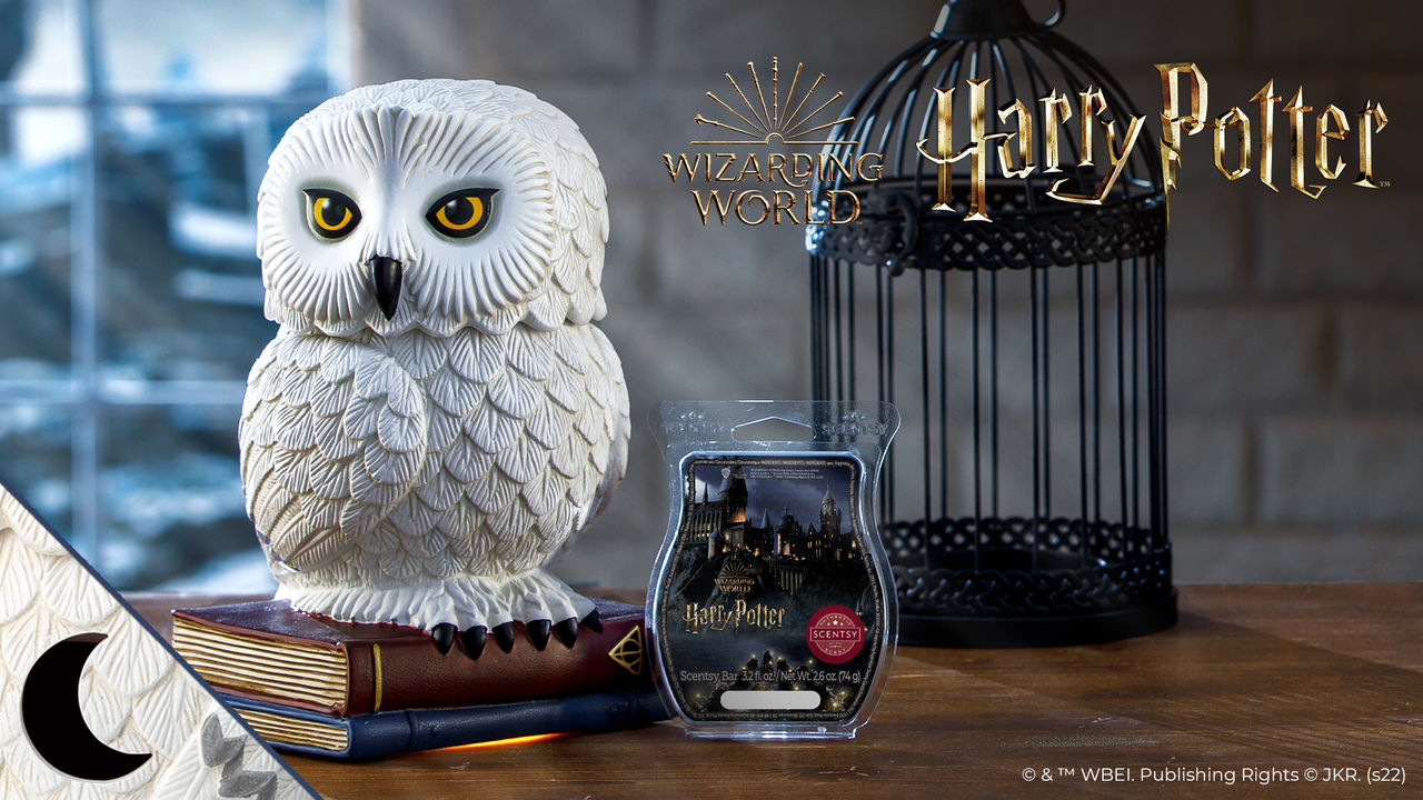 harry potter hedwig scentsy warmer