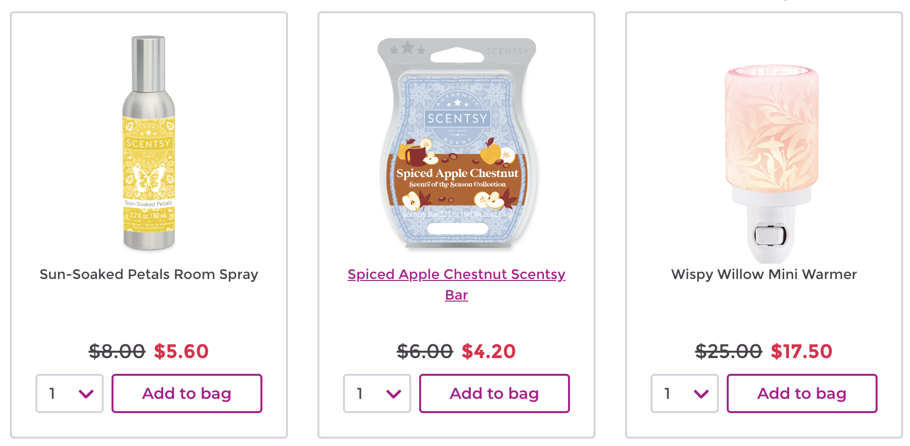 scentsy clearance products 2023