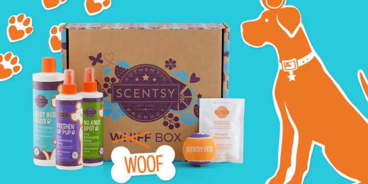 Pamper your pets with a Scentsy Woof Box